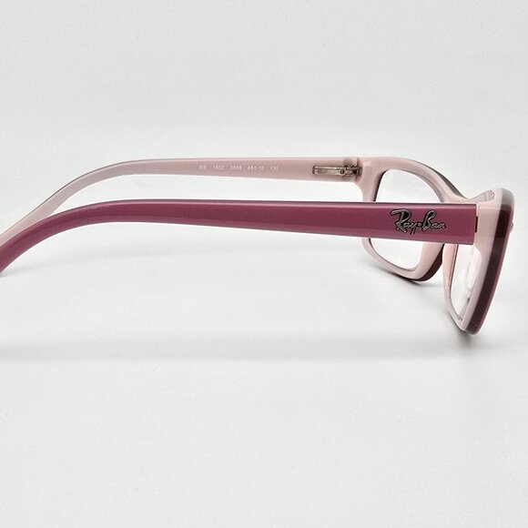 *SOLD* Ray-Ban Junior RB1550 3656 Pink on Light Pink Kids Jr Eyeglasses Frame - Picture 5 of 12